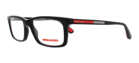 prada eyeglasses matte black|black Prada glasses.